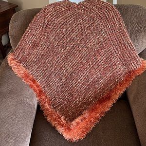 Hand Knit poncho